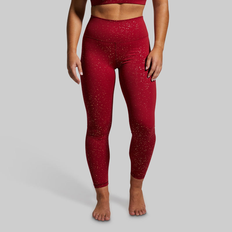 Synergy Legging (Ruby Gold)