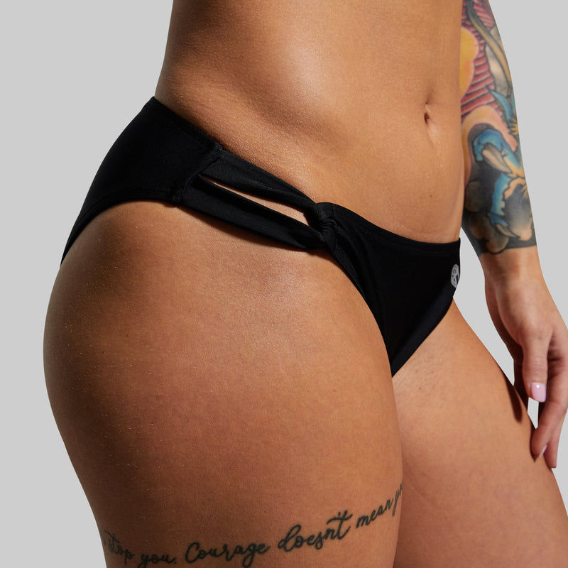 Marina Bikini Bottom (Black)