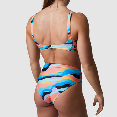 Ripple Bikini Top (70's Waves)