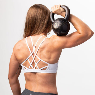 Warrior Sports Bra (White)